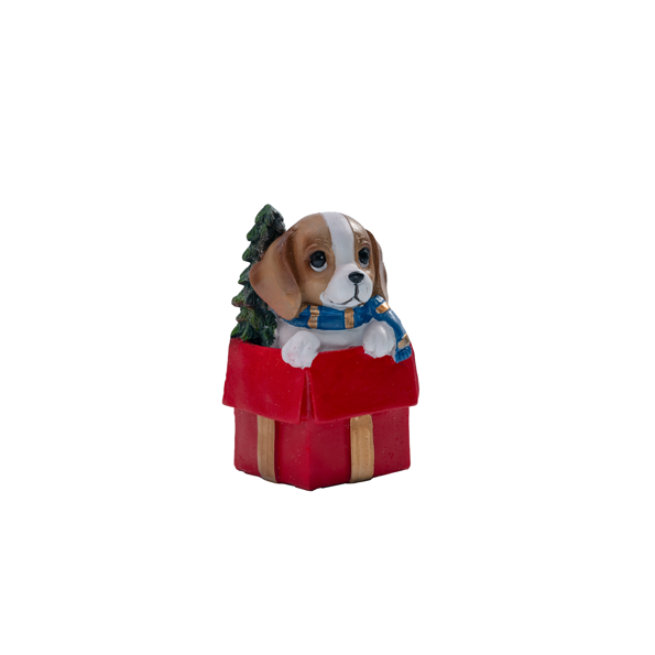 Cute Dog Christmas Table Top