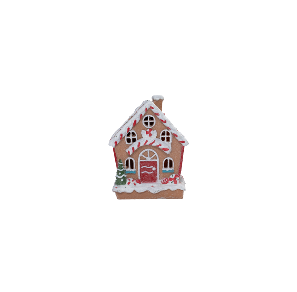 Festive Christmas Gingerbread House Table Top