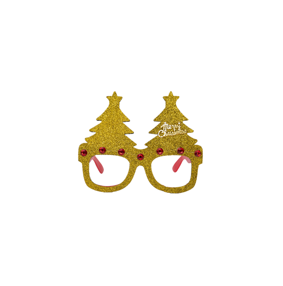 Multi Colour Glittery Christmas Tree Inspired Goggle