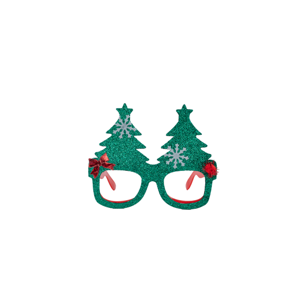 Multi Colour Glittery Christmas Tree Inspired Goggle