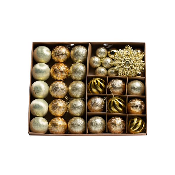 Set of 42 Christmas Ornaments