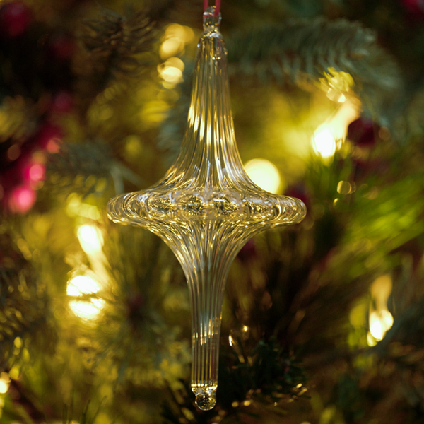 Christmas Glass Ornaments - top