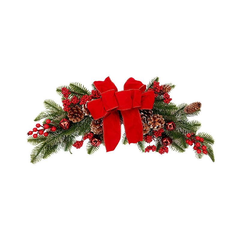 Christmas Red Bowtie Wreath