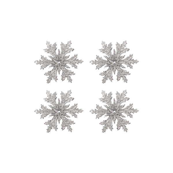 Set of 4 Snowflake Ornaments
