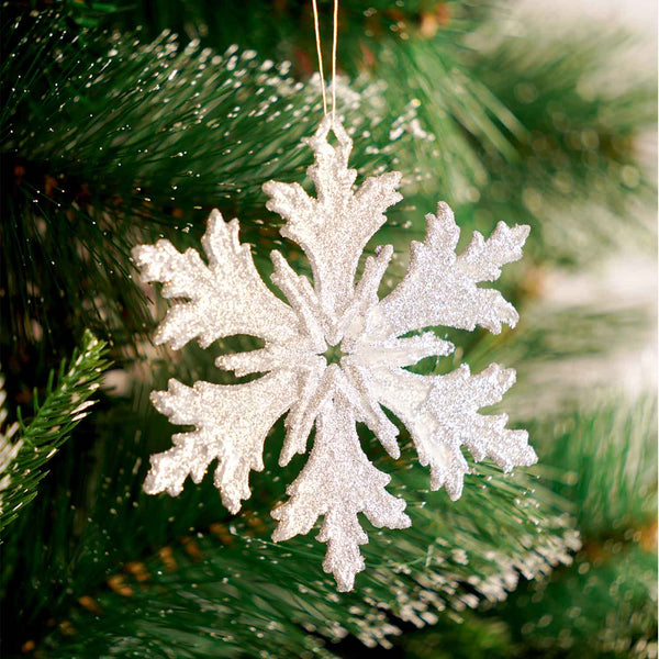 Set of 4 Snowflake Ornaments