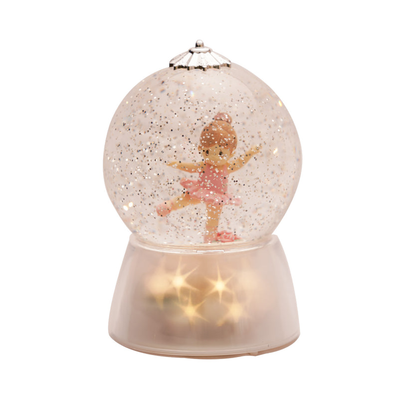 Dancing Ballerina Crystal LED Musical Snow Globe